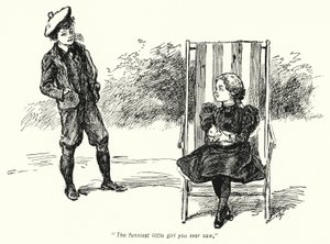 Illustration für Die Geschichte der Schatzsucher von E. Nesbit (Lithografie) von Gordon Frederick Browne