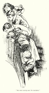 Illustration für „The Story of the Treasure Seekers“ von E. Nesbit (Lithografie) von Gordon Frederick Browne