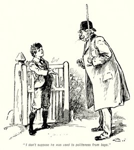 Illustration für Die Geschichte der Schatzsucher von E. Nesbit von Gordon Frederick Browne