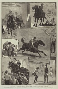 Militärturnier in der Agricultural Hall für das Royal Cambridge Asylum für Soldatenwitwen von Gordon Frederick Browne