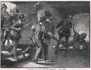 Der Mord an Earl of Desmond 1575 von Gordon Frederick Browne