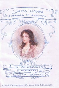 Titelseite, aus Lorna Doone, veröffentlicht von W & R Chambers Ltd