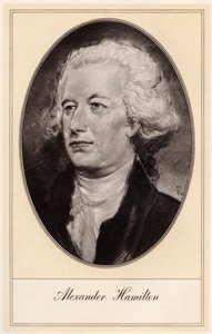 Alexander Hamilton, amerikanischer Politiker, frühes 20. Jahrhundert