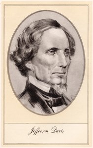 Jefferson Davis, amerikanischer Soldat und Politiker, frühes 20. Jahrhundert von Gordon Ross