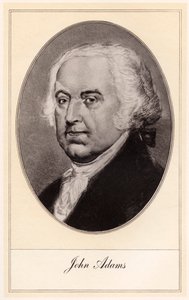 John Adams, zweiter Präsident der Vereinigten Staaten, frühes 20. Jahrhundert