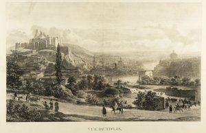 Ansicht von Tiflis, 1830er Jahre von Gottfried or Godefroy Engelmann