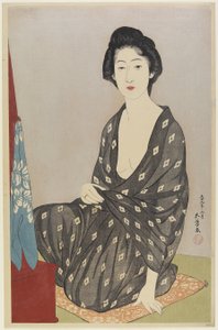 Frau im Sommergewand, Juni 1920