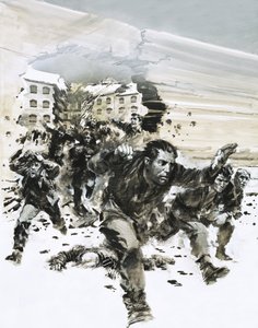 Kriegsgefangene fliehen aus dem Gefängnis von Amiens von Graham Coton