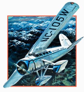 Wiley Hardemann Post fliegt Winnie May solo um die Welt von Graham Coton