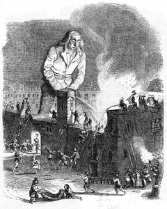Illustration für Gullivers Reisen von Jonathan Swift