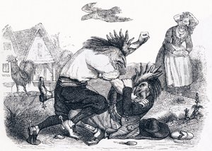 Die beiden Hähne - Fabeln von La Fontaine