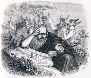 Demokrit und die Abderiten. (Brief von Hippokrates) - Fabeln von La Fontaine