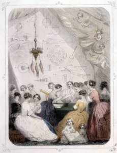 Damen studieren Astronomie - von Grandville