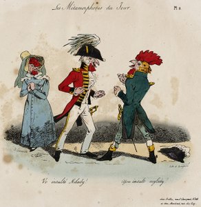 Die Metamorphosen des Tages, Nr. 8 von Grandville