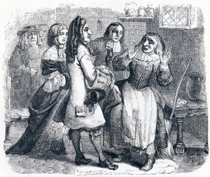 Wahrsagerinnen - Fabeln von La Fontaine von Grandville