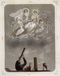 Sterne: Frauen, die "Die Nebel" darstellen - von Grandville
