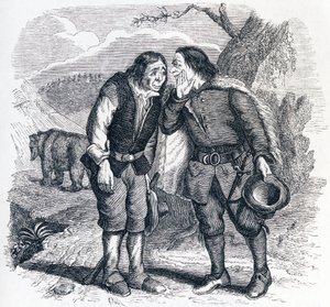 Der Bär und die zwei Freunde - Fabeln von La Fontaine