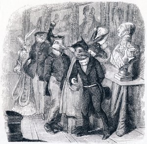 Der Fuchs und die Büste - Fabeln von La Fontaine