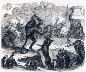 Der Fuchs, der Affe und die Tiere - Fabeln von La Fontaine