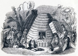 Die Hornissen und die Honigfliegen - Fabeln von La Fontaine