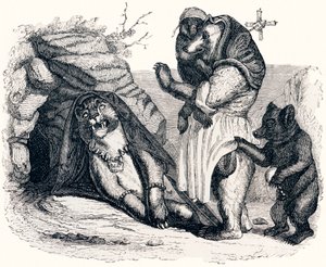 Die Löwin und der Bär (La lionne et l