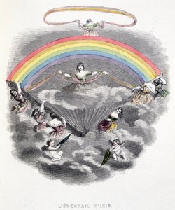 Der Bereich der Iris - in „Eine andere Welt“ von Grandville