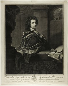 Hyacinthe Rigaud von Gérard Edelinck