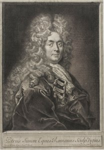 Pierre Simon, Graveur von Gérard Edelinck