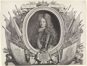 Porträt von Louis Alexandre de Bourbon, Graf von Toulouse von Gérard Edelinck
