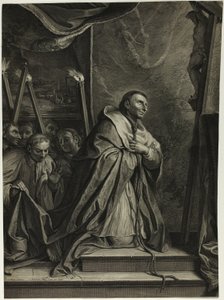 St. Karl Borromäus von Gérard Edelinck