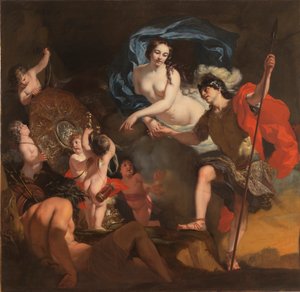 Venus überreicht Aeneas Waffen, 1668