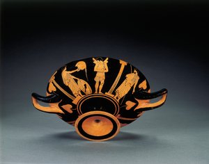 Attische rotfigurige Kylix, ca. 470 v. Chr.