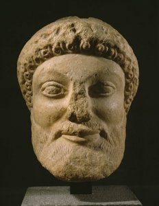 Kopf des Dionysos, Attika, ca. 480-460 v. Chr.