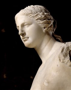 Venus von Milo (Detail des Kopfes)