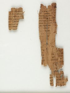 MS Gen 102613 Papyrus 22 aus dem Johannesevangelium (Tinte auf Papyrus) von Greek School
