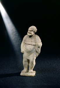 Statuette eines Komikers, aus Tanagra, Böotien