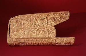 Gorytus mit Reliefdekoration, spätes 4. - frühes 5. Jahrhundert v. Chr. (Gold)