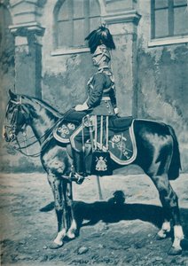 Leutnant, 16. Lanzenreiter, um 1880