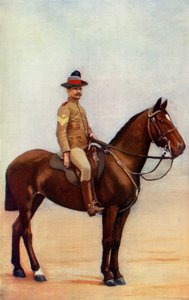 Sergeant-Major der New South Wales Lancers, 1900 von Gregory and Co