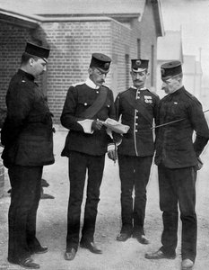 Der Bataillonsstab der Die Hards, 1896