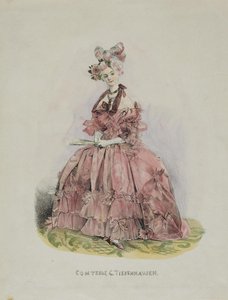 Porträt der Gräfin Dolly de Ficquelmont