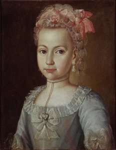 Porträt von Anna Lermontova, 1776