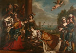 Der Tod der Dido von Guercino (1591 1666) (after)