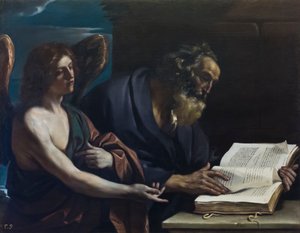 Der heilige Matthäus und der Engel