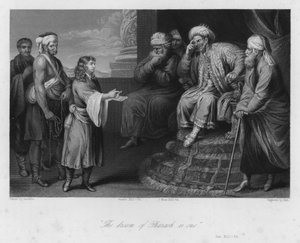 Joseph deutet den Traum des Pharao, Genesis XLI, 25