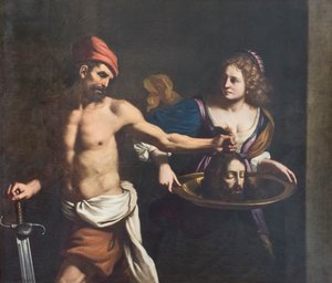 Salome und das Haupt Johannes des Täufers, ca. 1651