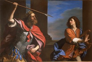 Saul greift David an