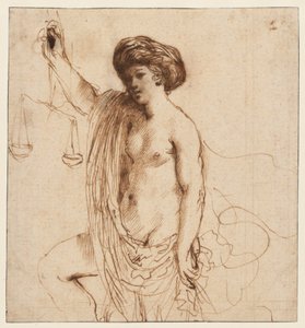 Personifikation der Gerechtigkeit von Guercino