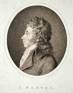Ignaz Joseph Pleyel (1757-1831) graviert von F.W. Nettling von Guerin (after)