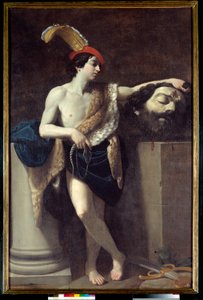David hält Goliaths Kopf von Guido Reni
